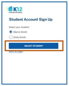 Select student image